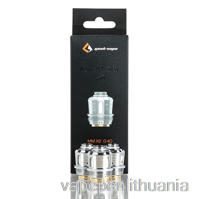 Geek Vape Meshmellow Mm Pakaitinės Ritės 0,4ohm Mm X2 Tinklelio Ritės Vape Skystis
